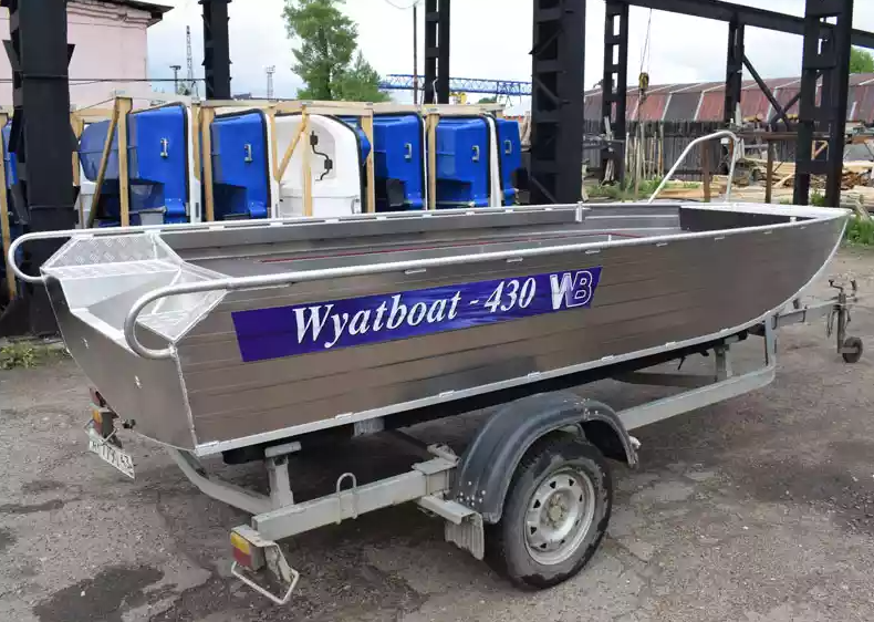 Алюминиевая лодка  Wyatboat-430 Master в Первоуральске
