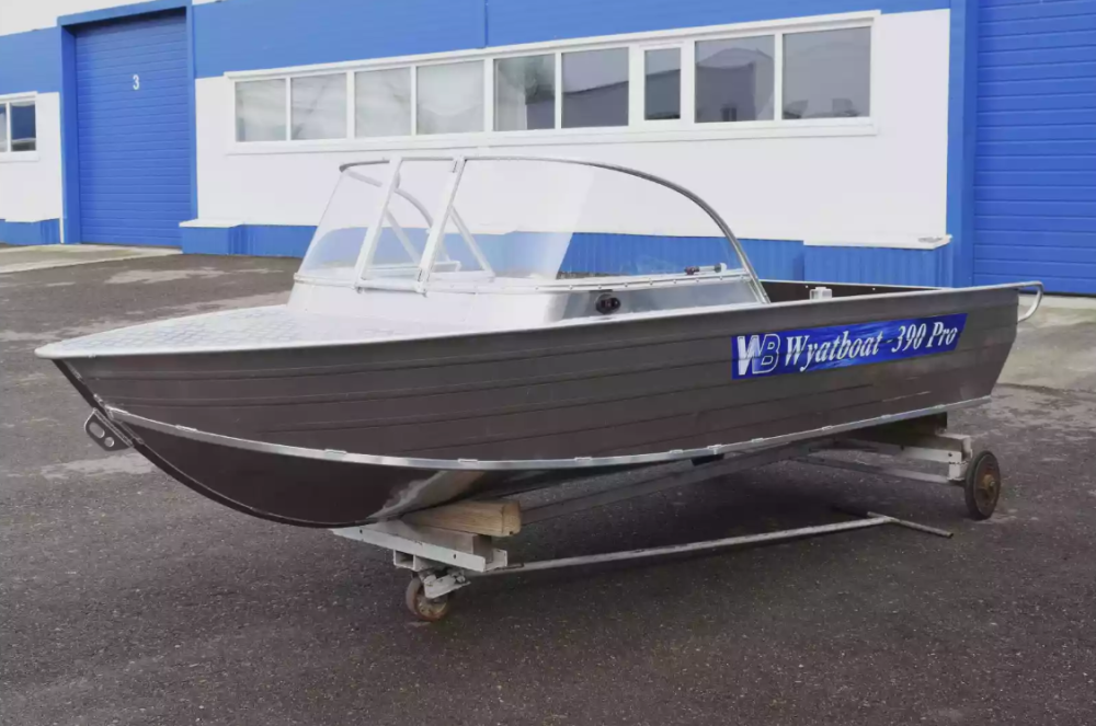 Алюминиевая лодка Wyatboat-390 Pro в Первоуральске