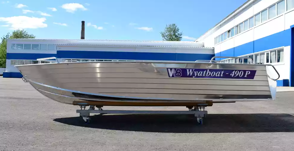 Алюминиевая лодка Wyatboat-490 P в Первоуральске