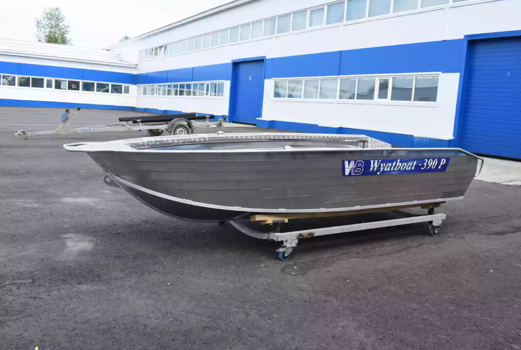 Алюминиевая лодка Wyatboat-390Р Увеличенный борт в Первоуральске