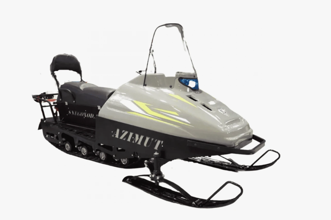 Миниснегоход Бурлак Азимут 20 л.с. , эл.запуск, реверс, тормоз гидравл, капот серый в Первоуральске