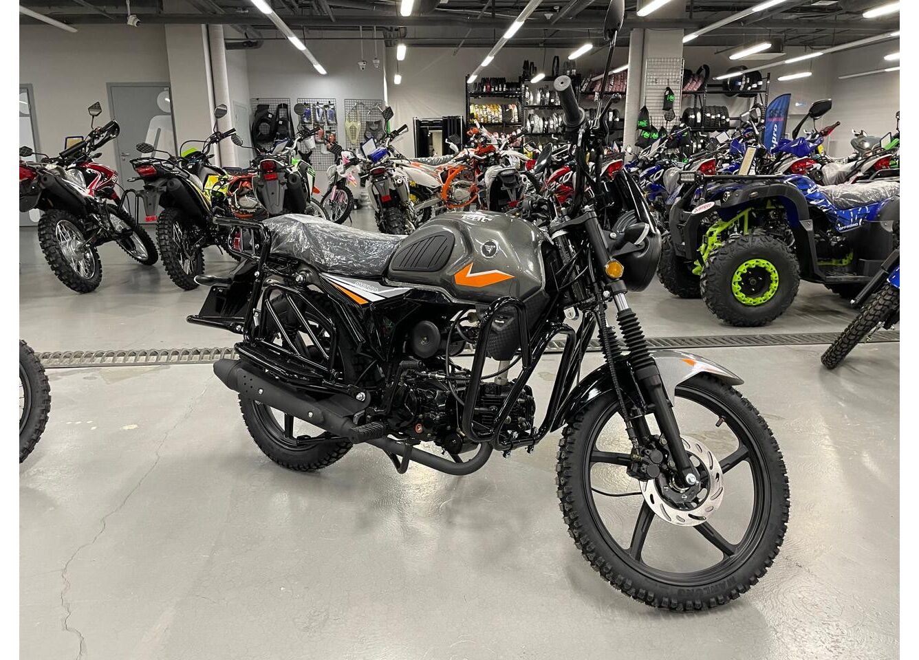 Мопед VMC NOVA 49сс (125сс) Led Full, дисковый тормоз, RKB RATO с баланс. валом, сигнализация в Первоуральске