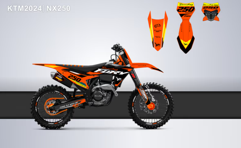 Кроссовый мотоцикл Sanchez Fury NX250 в Первоуральске