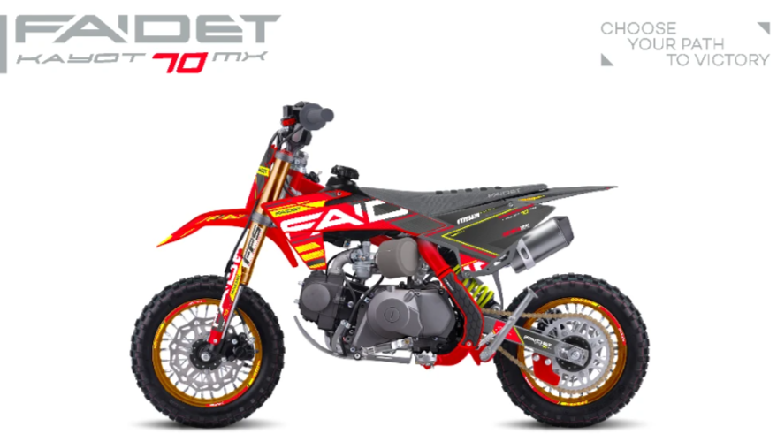 Питбайк FAIDET KAYOT 70 12/10 в Первоуральске