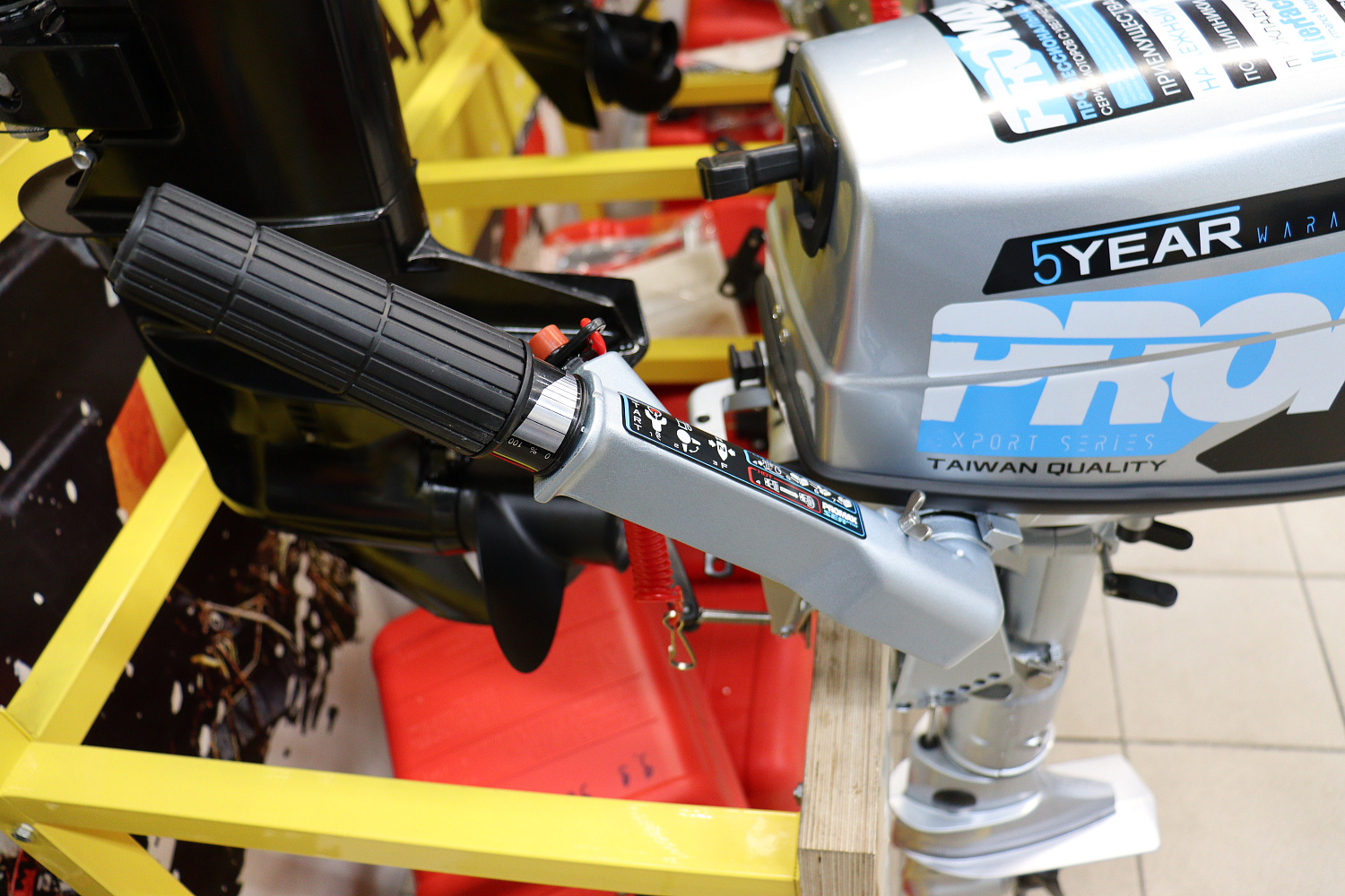 Лодочный мотор PROMAX SP5FHS (внешний бак 12 л) в Первоуральске