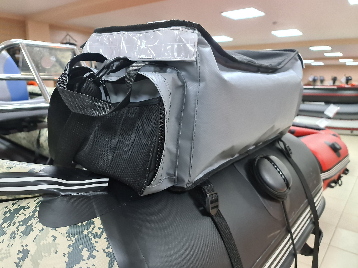 СУМКА ЛЮКС НА БАЛЛОН ДЛЯ ЛОДОК ПВХ 50Х25Х25 СМ в Первоуральске