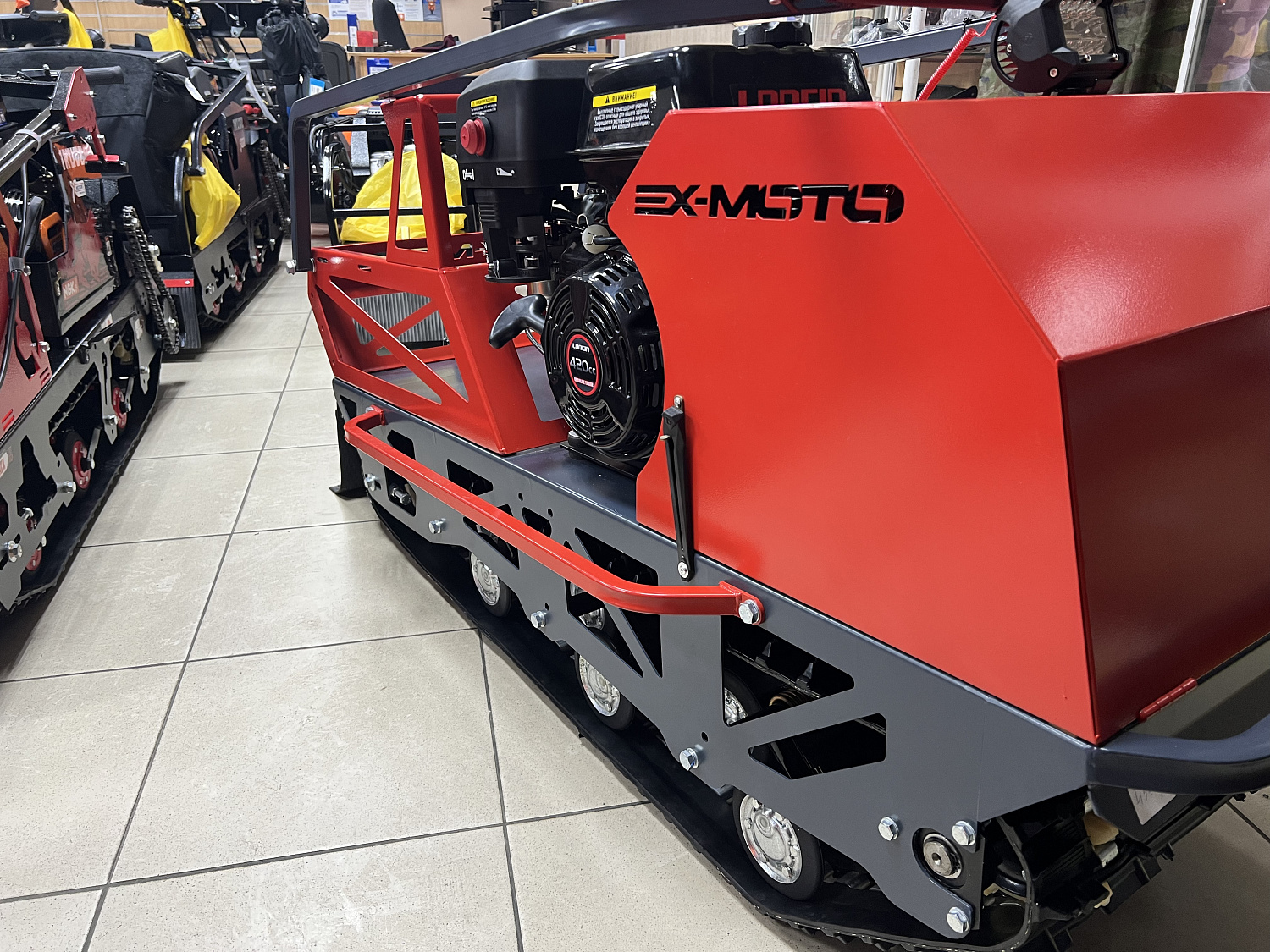 Мотобуксировщик EX-MOTO SNOWDOG S500 15л.с в Первоуральске