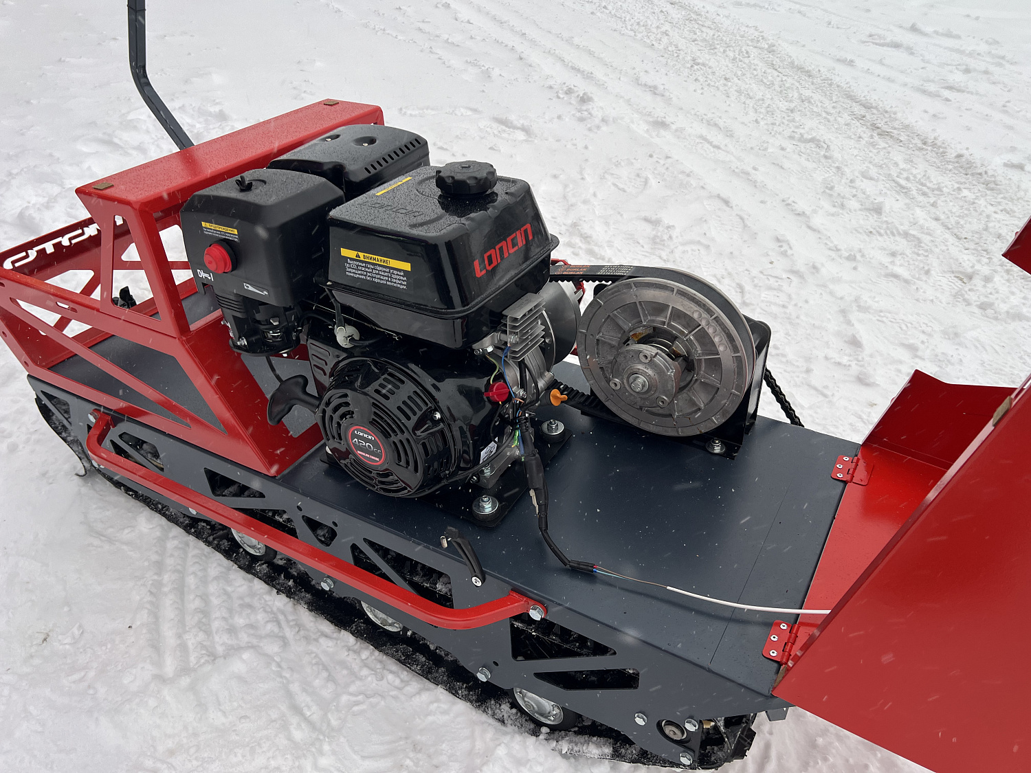 Мотобуксировщик EX-MOTO SNOWDOG S500 15л.с в Первоуральске