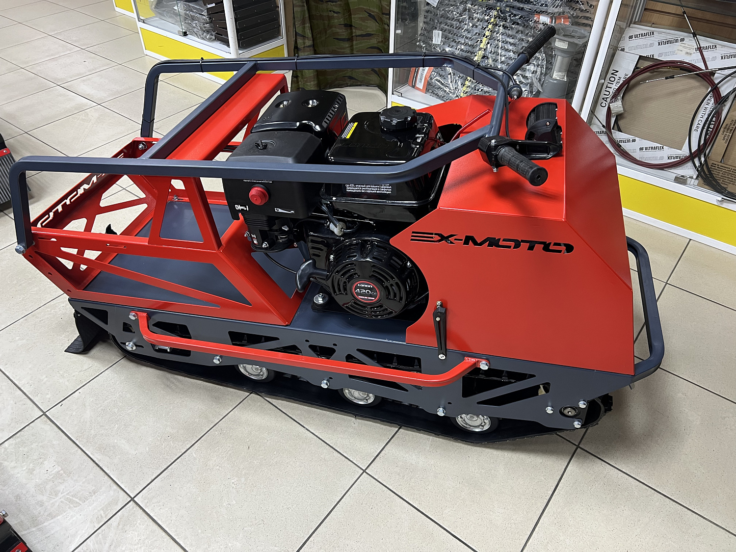 Мотобуксировщик EX-MOTO SNOWDOG S500 15л.с в Первоуральске