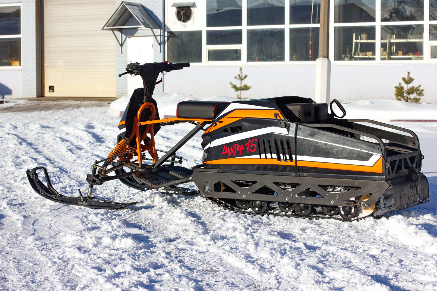 Мотобуксировщик IRBIS Мухтар 15 с лыжным модулем в комплекте в Первоуральске