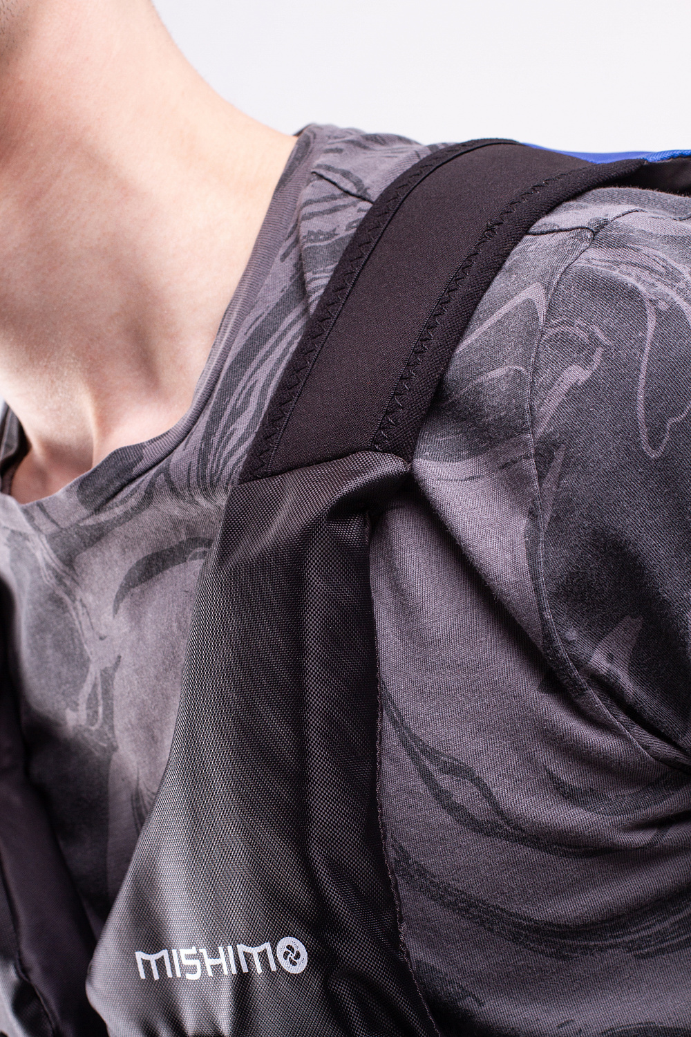 Жилет спасательный MISHIMO PRO Премиум качества Черно-синий в Первоуральске