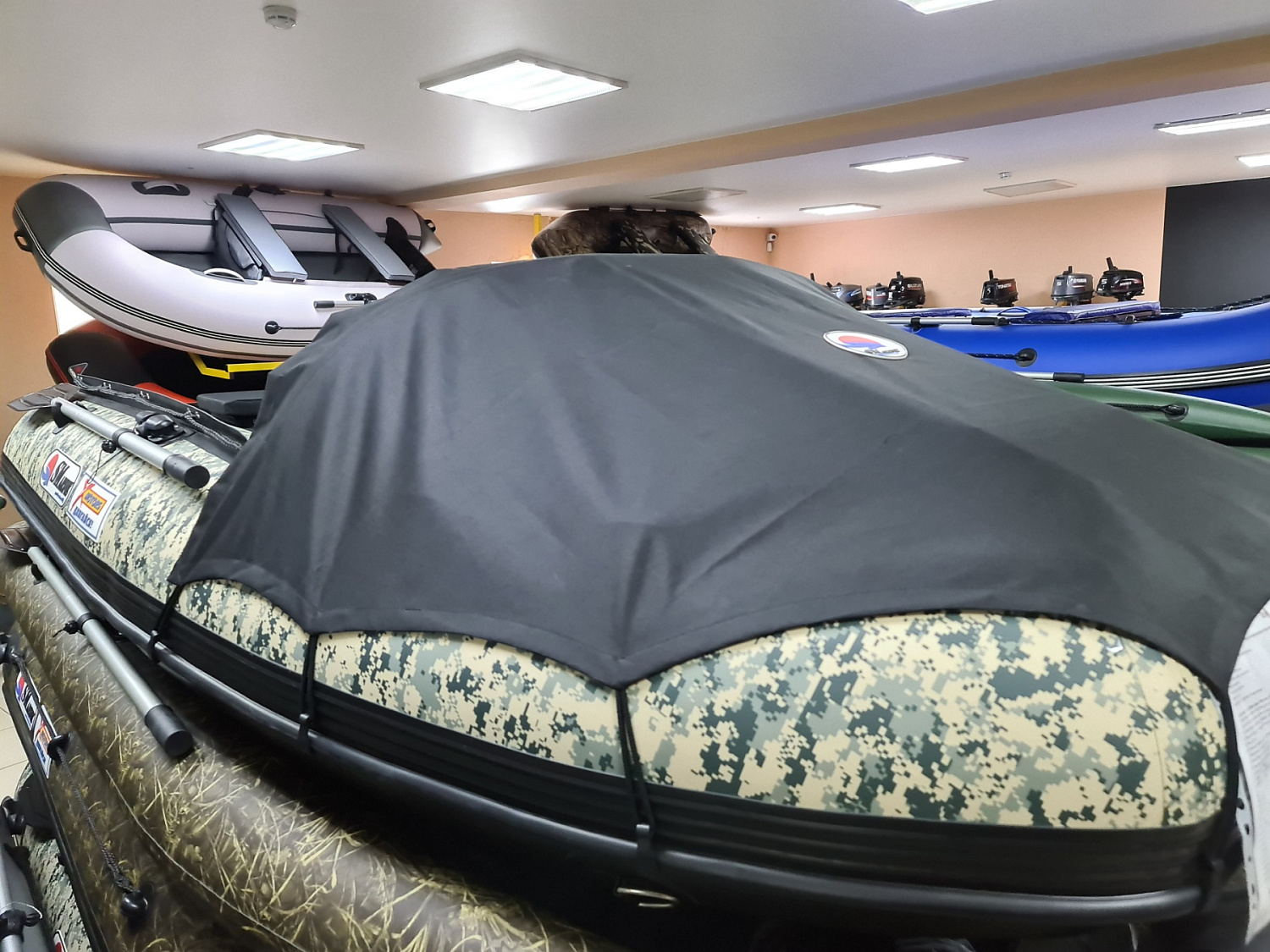 КОМПЛЕКТ НОСОВОГО ТЕНТА К ЛОДКЕ SMARINE AIR MAX 360 ЧЕРНЫЙ в Первоуральске