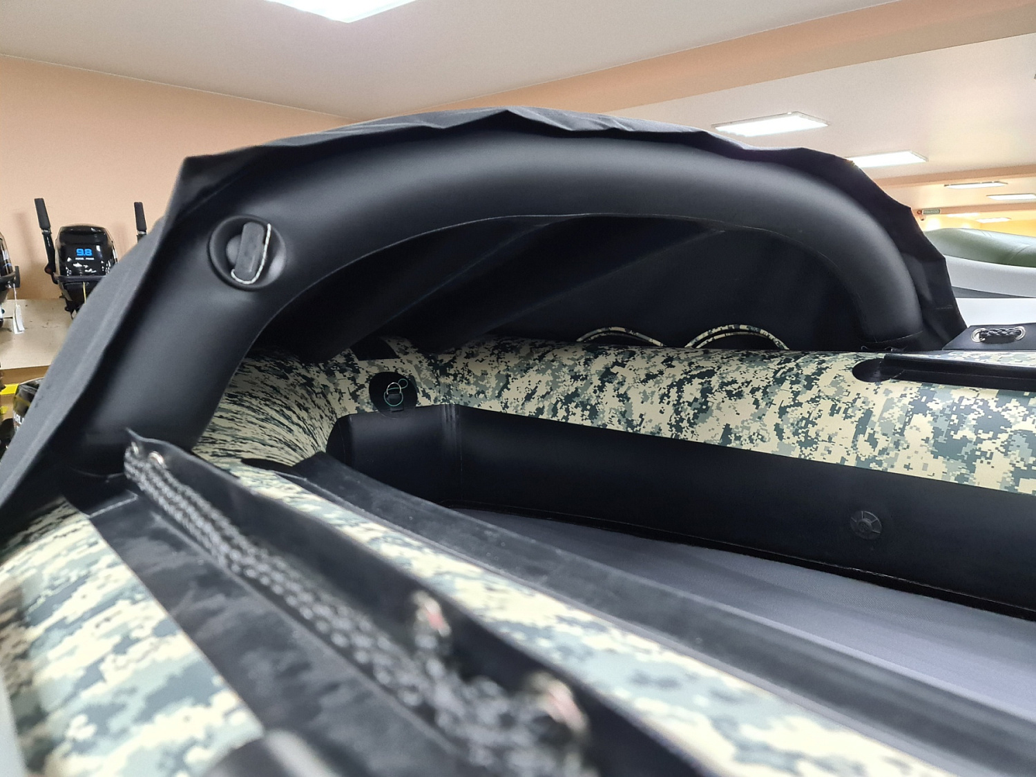 КОМПЛЕКТ НОСОВОГО ТЕНТА К ЛОДКЕ SMARINE AIR MAX 360 ЧЕРНЫЙ в Первоуральске