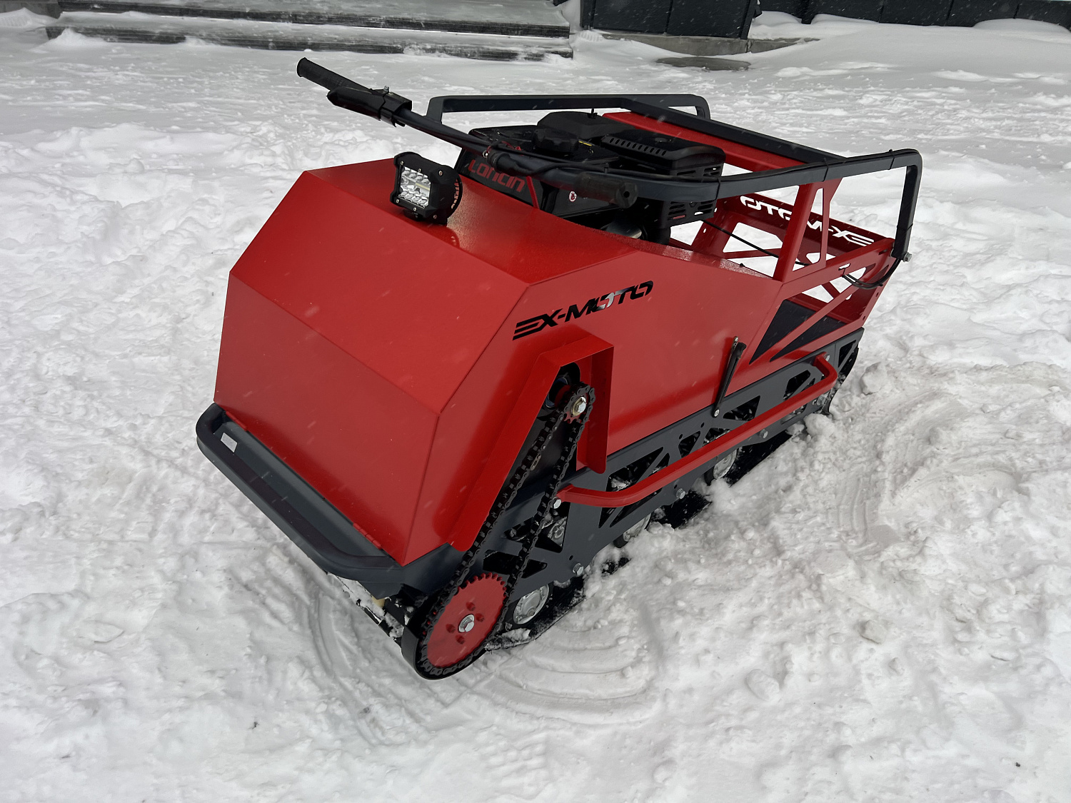 Мотобуксировщик EX-MOTO SNOWDOG S500 15л.с в Первоуральске