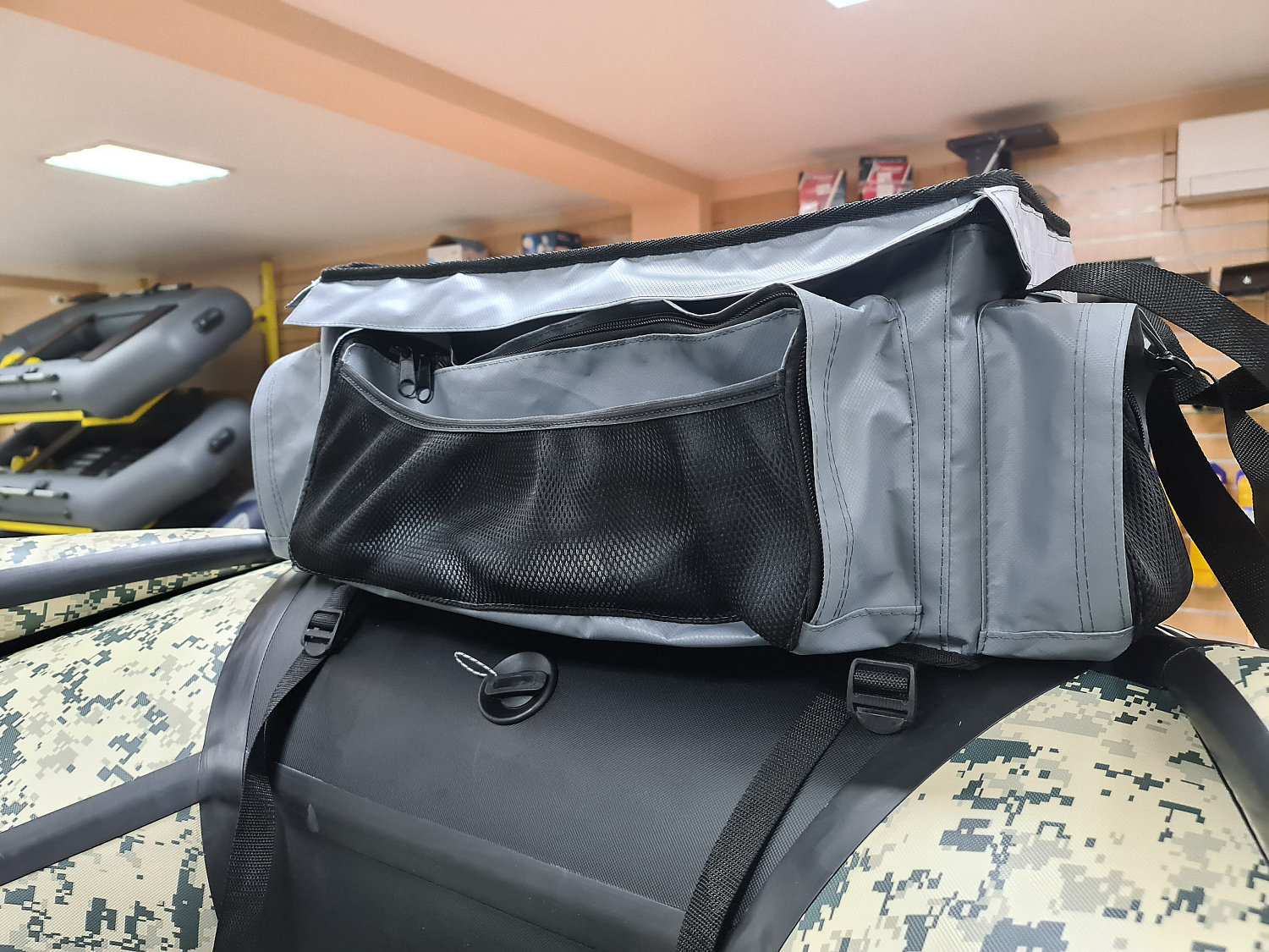 СУМКА ЛЮКС НА БАЛЛОН ДЛЯ ЛОДОК ПВХ 50Х25Х25 СМ в Первоуральске